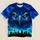 Fierce Eagle Eyes Over City Skyline for Outdoor Adventures and Urban Streetwear All-over Print Unisex T-shirt - 1