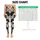 Cream and Black Cowhide Accents for Western Weekends and Everyday Country Lifestyle Leggings - 1
