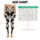 Cream and Black Cowhide Accents for Western Weekends and Everyday Country Lifestyle Leggings - 3