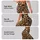 Golden Tan and Black Leopard Spots for Chic Everyday Style, Travel, and Weekend Wear Leggings - 8
