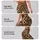 Golden Tan and Black Leopard Spots for Chic Everyday Style, Travel, and Weekend Wear Leggings - 2