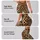 Golden Tan and Black Leopard Spots for Chic Everyday Style, Travel, and Weekend Wear Leggings - 2