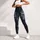 Distressed Indigo Denim Texture for Everyday Casual Style and All-Season Wear Leggings - 4
