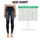Distressed Indigo Denim Texture for Everyday Casual Style and All-Season Wear Leggings - 1