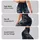 Distressed Indigo Denim Texture for Everyday Casual Style and All-Season Wear Leggings - 2