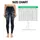 Distressed Indigo Denim Texture for Everyday Casual Style and All-Season Wear Leggings - 3