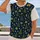 Navy Christmas Trees, Bells and Snowflakes for Festive Holiday Celebrations and Parties All-over Print Unisex T-shirt - 2