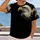 Golden Eagle Head and Stars for Patriotic Golf Style and Everyday Wear All-over Print Unisex T-shirt - 2