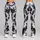 Black And White Tie Dye Swirls For Everyday Streetwear And Relaxed Weekend Outings Leggings - 9