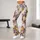 Watercolor Pumpkins And Wildflowers For Cozy Autumn Outings And Everyday Fall Style Leggings - 11