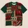 Red Green Holiday Patchwork with Bow and Reindeer for Christmas Party Style All-over Print Unisex T-shirt - 1