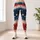 Red White And Blue Star Celebration For Summer Fourth Of July Family Gatherings Leggings - 4