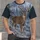 Whitetail Buck in Frosted Woodland for Winter Hunting and Outdoor Scouting Trips All-over Print Unisex T-shirt - 4