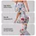 Red Blue Wildflowers on Ivory for Breezy Beach Days and Fresh Summer Outings for Her Leggings - 2