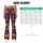 Cute Pumpkin Spider Bones and Stars for Playful Halloween Season Style Leggings - 7