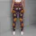 Cute Pumpkin Spider Bones and Stars for Playful Halloween Season Style Leggings - 6