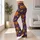 Cute Pumpkin Spider Bones and Stars for Playful Halloween Season Style Leggings - 12