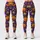 Cute Pumpkin Spider Bones and Stars for Playful Halloween Season Style Leggings - 3