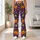 Cute Pumpkin Spider Bones and Stars for Playful Halloween Season Style Leggings - 11