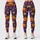 Cute Pumpkin Spider Bones and Stars for Playful Halloween Season Style Leggings - 1