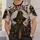 Halloween Scarecrow Pumpkin and Haunted Castle Night for Autumn Party Style Lovers All-over Print Unisex T-shirt - 5