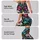 Colorful Gothic Skulls for Halloween Parties and Playful Dark Style Leggings - 2