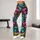 Colorful Gothic Skulls for Halloween Parties and Playful Dark Style Leggings - 11