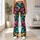 Colorful Gothic Skulls for Halloween Parties and Playful Dark Style Leggings - 12