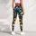 Colorful Gothic Skulls for Halloween Parties and Playful Dark Style Leggings - 5