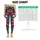 Colorful Gothic Skulls for Halloween Parties and Playful Dark Style Leggings - 3