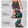 Colorful Gothic Skulls for Halloween Parties and Playful Dark Style Leggings - 2