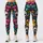 Colorful Gothic Skulls for Halloween Parties and Playful Dark Style Leggings - 1