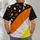 Candy Corn, Pumpkin, Ghost & Bat Halloween Party Look for Festive Fall Celebrations All-over Print Unisex T-shirt - 6