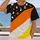 Candy Corn, Pumpkin, Ghost & Bat Halloween Party Look for Festive Fall Celebrations All-over Print Unisex T-shirt - 2
