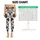 Black Botanical Blooms for Everyday Outings and Relaxed Commuting Leggings - 1