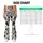 Black Botanical Blooms for Everyday Outings and Relaxed Commuting Leggings - 7