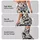Black Botanical Blooms for Everyday Outings and Relaxed Commuting Leggings - 8