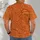 Burnt Orange Paisley With Texas Script for Western Country Getaways and Casual Days All-over Print Unisex T-shirt - 6