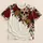 Sugar Skull and Baroque Roses for Day of the Dead Celebrations and Festival Style Wear All-over Print Unisex T-shirt - 1