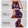 Purple Pumpkin Ghosts And Bats For Playful Halloween Celebrations And Autumn Nights Leggings - 8