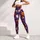 Purple Pumpkin Ghosts And Bats For Playful Halloween Celebrations And Autumn Nights Leggings - 4