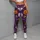 Purple Pumpkin Ghosts And Bats For Playful Halloween Celebrations And Autumn Nights Leggings - 4