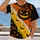 Candy Corn, Jack-o'-Lantern and Bat Halloween Party Style for Men and Autumn Celebrations All-over Print Unisex T-shirt - 2