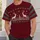 Ivory Reindeer and Snowflakes for Festive Christmas Gatherings and Winter Golf All-over Print Unisex T-shirt - 5