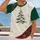 Evergreen Tree With Gold Stars For Christmas Parties And Festive Holiday Gatherings All-over Print Unisex T-shirt - 2