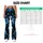 Blue Rose Botanicals for Everyday Casual Outings and Relaxed Weekend Style for Her Leggings - 7