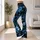 Blue Rose Botanicals for Everyday Casual Outings and Relaxed Weekend Style for Her Leggings - 12