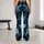 Blue Rose Botanicals for Everyday Casual Outings and Relaxed Weekend Style for Her Leggings - 10
