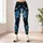 Blue Rose Botanicals for Everyday Casual Outings and Relaxed Weekend Style for Her Leggings - 4
