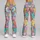 Colorful Retro Alphabet Motifs for Playful Everyday Style and Weekend Outings for Women Leggings - 9